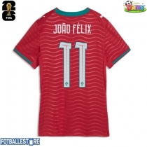 Portugal Joao Felix #11 Hjemmedrakt Dame VM 2026 Kortermet